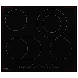 Keramična kuhalna plošča s 4 gorilniki na dotik 6600 W