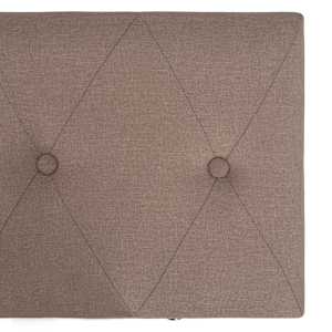 Stoličky s úložným prostorem 3 ks hnědé textil - obrázek 13
