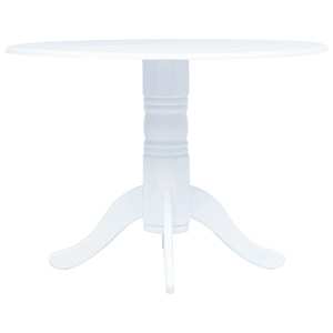 vidaXL s&ouml;&ouml;gilaud, valge, 106 cm, kaut&scaron;ukipuit