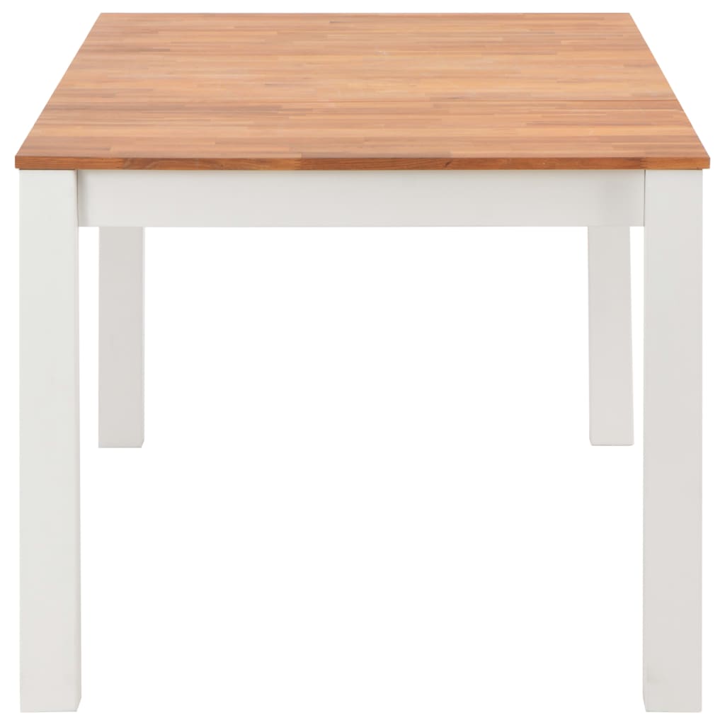Jídelní stůl 180 x 90 x 74 cm masivní dubové dřevo
