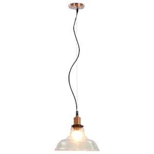 vidaXL Lampy wiszące, 2 szt., przezroczyste, okrągłe, 28 cm, E27