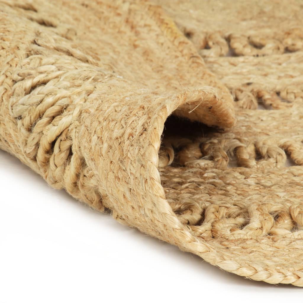 

vidaXL Vloerkleed handgemaakt 150 cm gevlochten jute