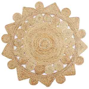 Preproga iz ročno pletene jute 150 cm