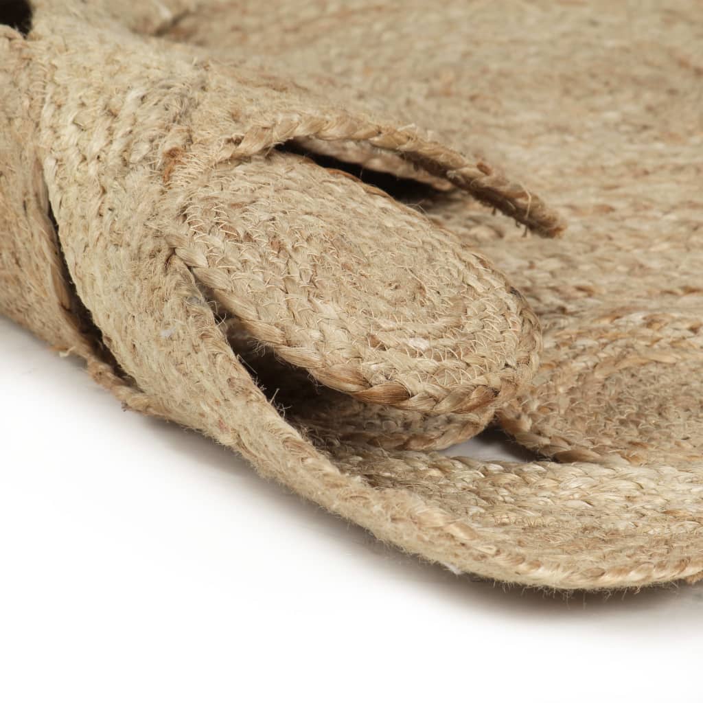 

vidaXL Vloerkleed handgemaakt 150 cm gevlochten jute