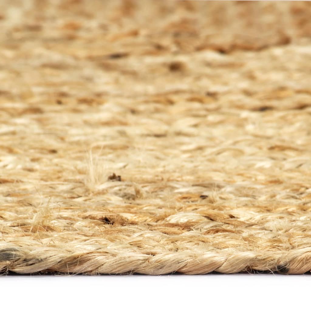 Ručne vyrobený jutový koberec prírodný 120x180 cm