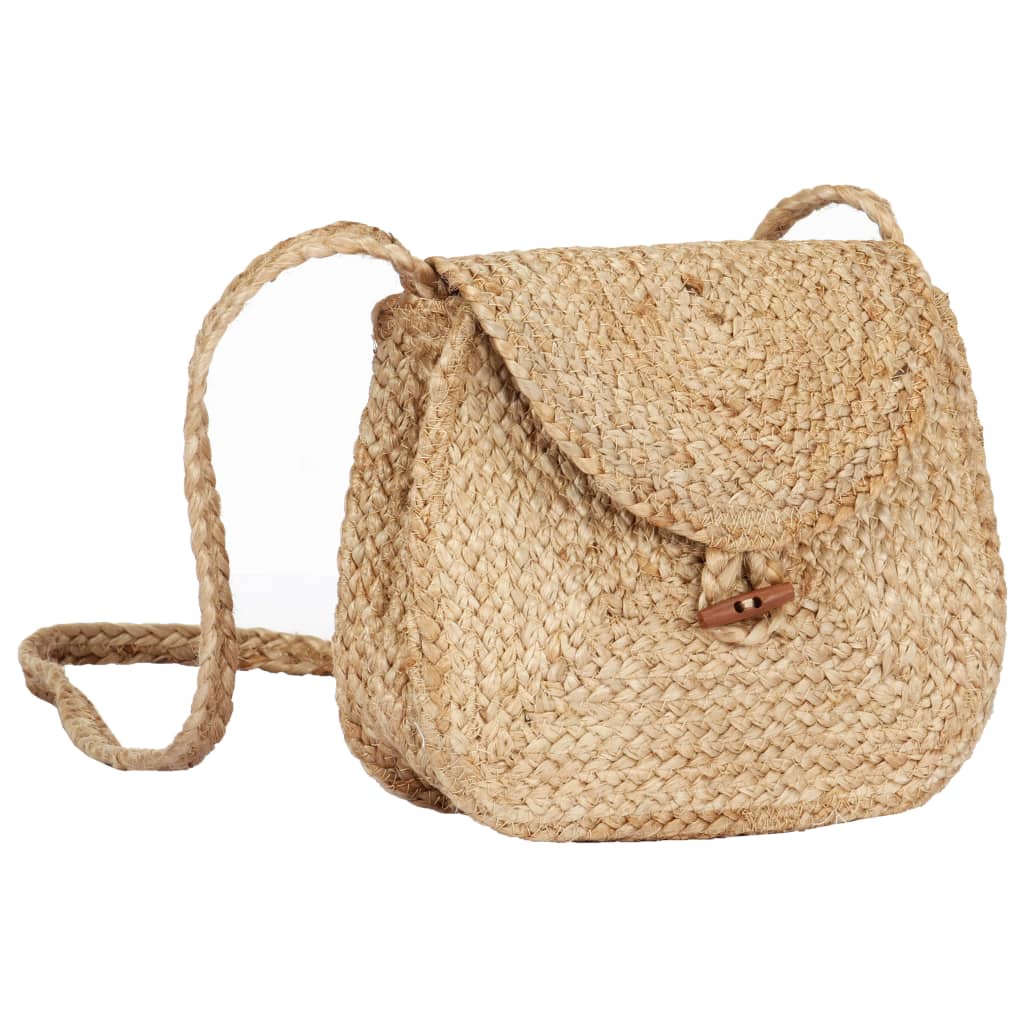 vidaXL Shoulder Bag Natural Handmade Jute