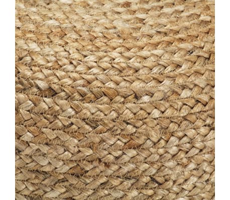 Poef handgemaakt 45x30 cm jute