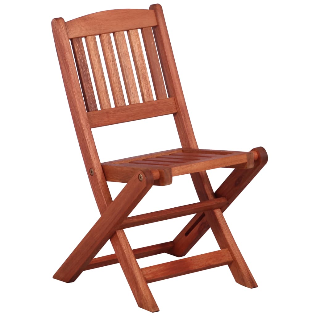 

vidaXL Tuinstoelen voor kinderen 2 st massief eucalyptushout