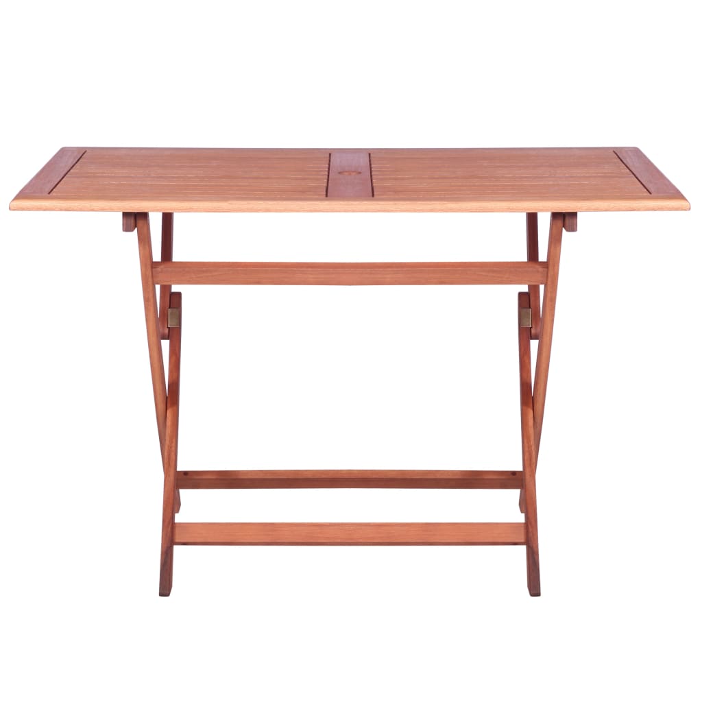 

vidaXL Tuintafel 120x70x74 cm massief eucalyptushout