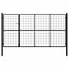 vidaXL aiav&auml;rav, terasest, 350 x 150 cm, antratsiithall