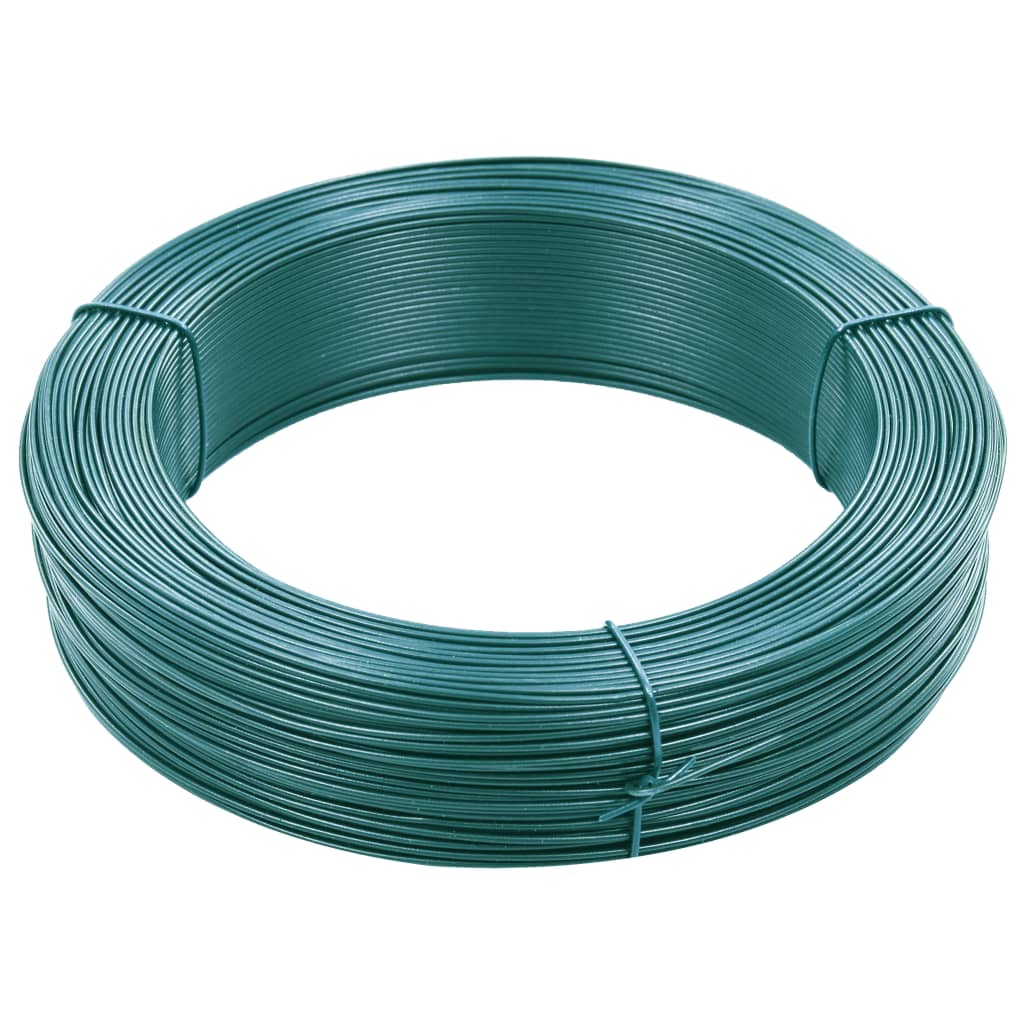 Fil de liaison de clôture 250 m 0,9/1,4 mm Acier Vert noirâtre