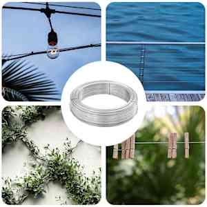 Vezna žica za ograjo 250 m 1,4 mm jeklo