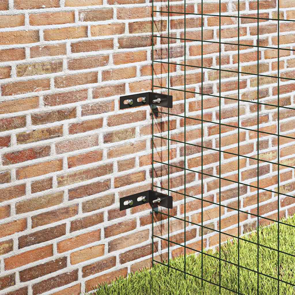 vidaXL Wand-Eckverbinder 10 Sets Anthrazit