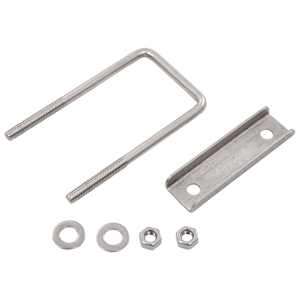 Spona U pro plotový sloupek 60 x 40 mm 25 setů - obrázek 3