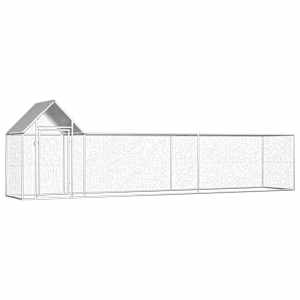 Kokošnjak 5x1x1,5 m pocinkano jeklo