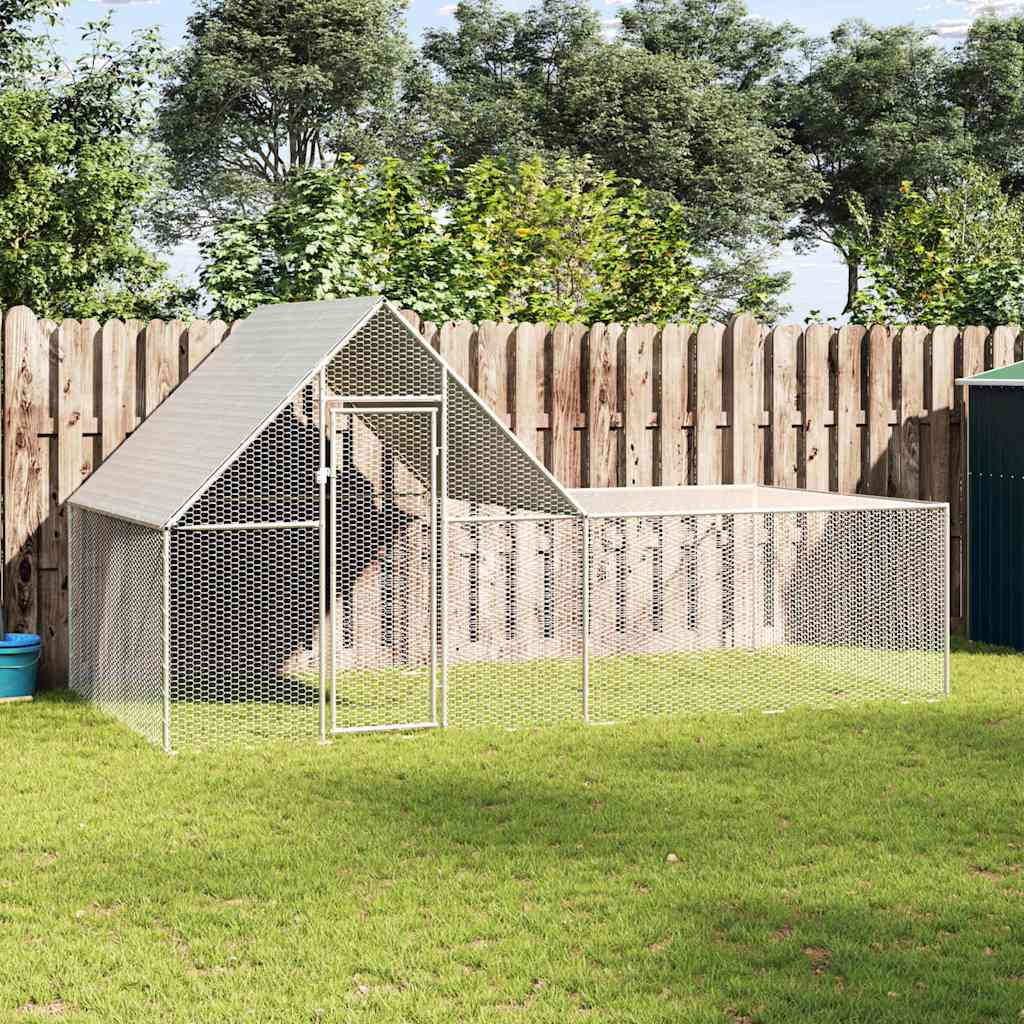 Voljeras viščiukams, 4x2x2m, galvanizuotas plienas