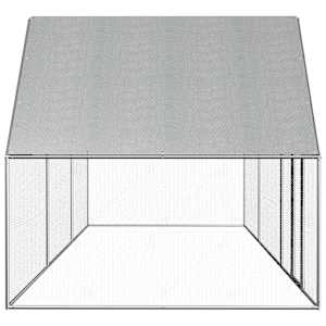 Klec pro kuřata 6 x 2 x 2 m pozinkovaná ocel - obrázek 3