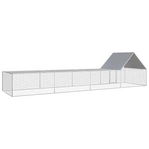 Klec pro kuřata 8 x 2 x 2 m pozinkovaná ocel - obrázek 6