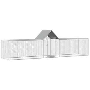 Klec pro kuřata 5 x 1 x 1,5 m pozinkovaná ocel - obrázek 2