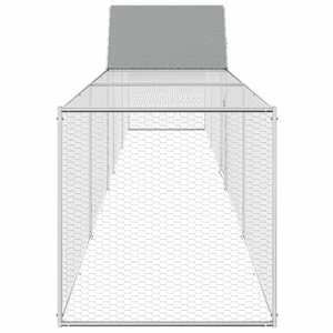 Klec pro kuřata 9 x 1 x 1,5 m pozinkovaná ocel - obrázek 4