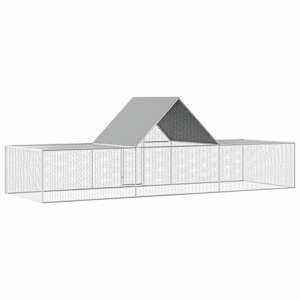 Klec pro kuřata 6 x 2 x 2 m pozinkovaná ocel - obrázek 5