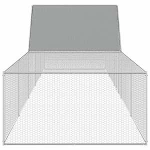 Klec pro kuřata 10 x 2 x 2 m pozinkovaná ocel - obrázek 4