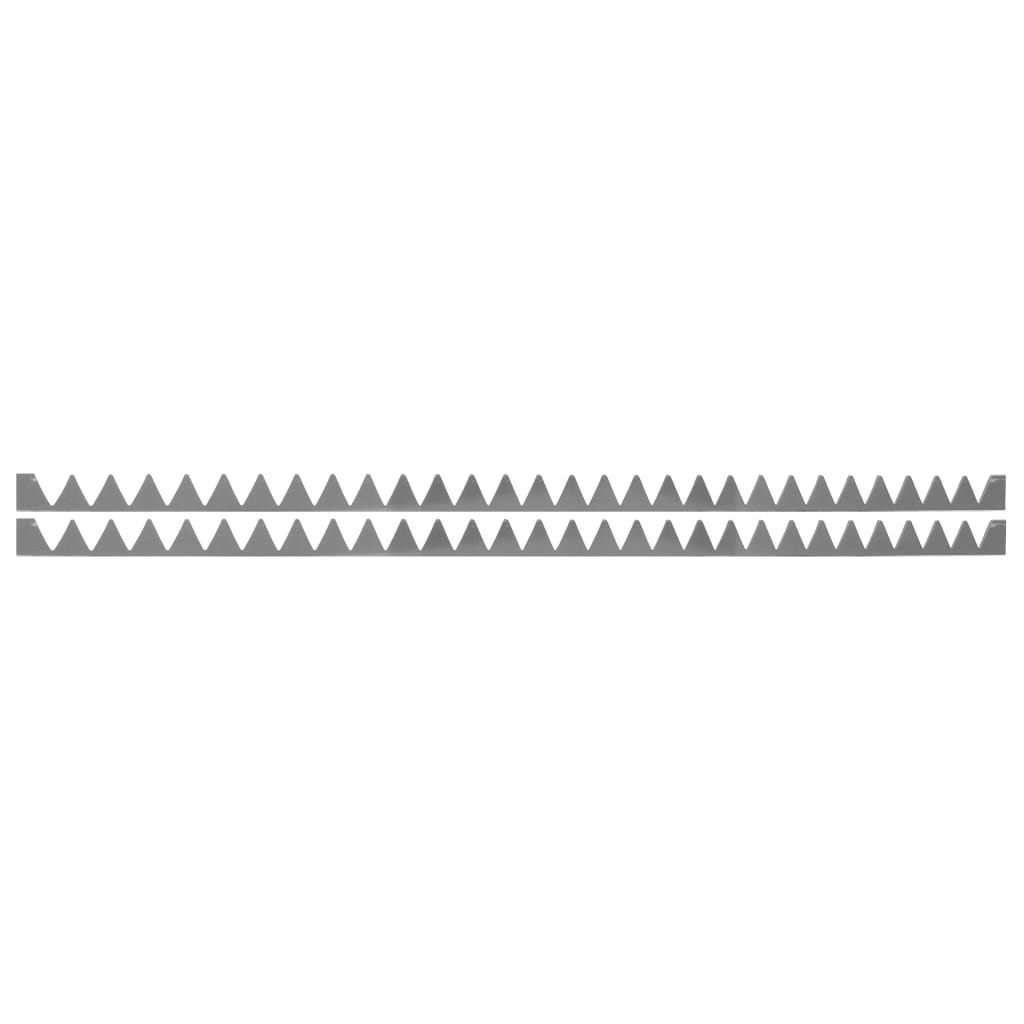 vidaXL Muurspikes 2 st 1 m gegalvaniseerd staal zilverkleurig vidaXL Muurspikes 2 st 1 m gegalvaniseerd staal zilverkleurig