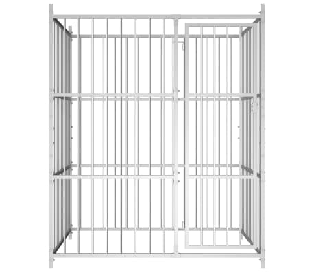 vidaXL Vonkaj&scaron;ia voli&eacute;ra pre psy 150x150x185 cm