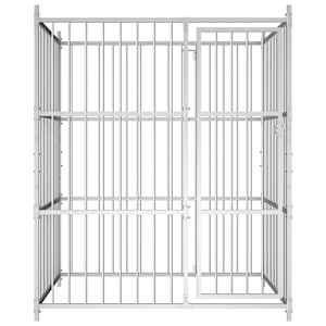 vidaXL Vonkaj&scaron;ia voli&eacute;ra pre psy 150x150x185 cm