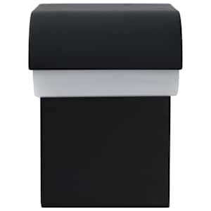 Zahradní nástěnné LED svítidlo 9 W černé oválné - obrázek 4