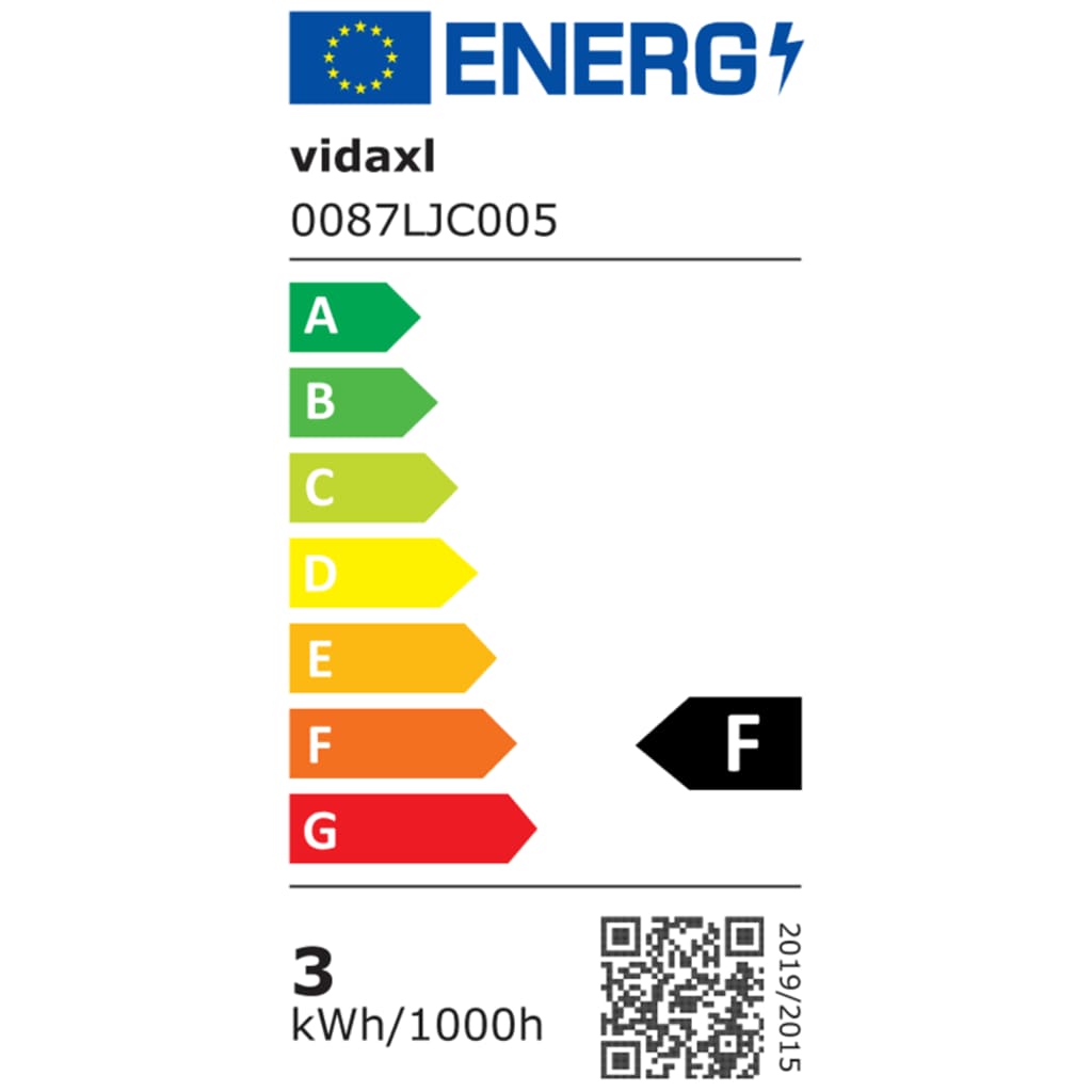 2 db fekete kerek kültéri LED falilámpa 3 W 