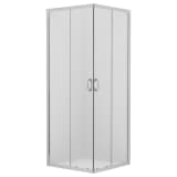vidaXL Καμπίνα Ντουζιέρας 80 x 80 x 185 εκ. από Γυαλί Ασφαλείας
