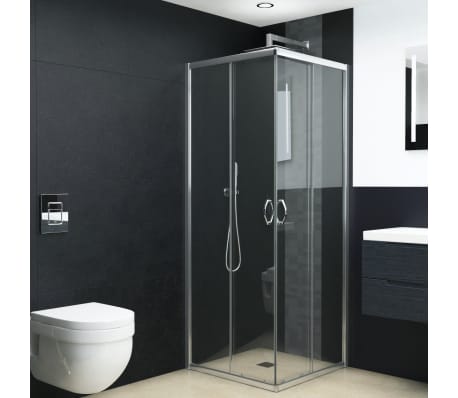 vidaXL Cabine de douche Verre de sécurité 90x70x180 cm