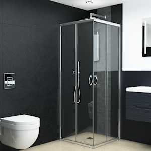 vidaXL Du&scaron;o kabina, 90x70x180cm, nedūžtantis stiklas