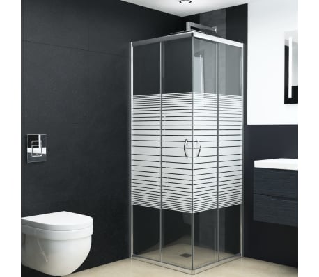 vidaXL Cabine de douche Verre de sécurité 70x70x185 cm