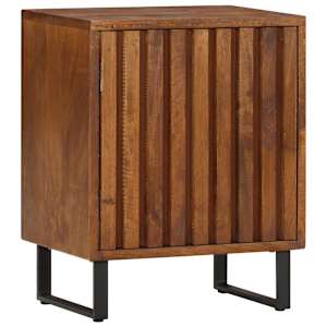 Noční stolek 40 x 30 x 50 cm masivní mangovníkové dřevo - obrázek 9