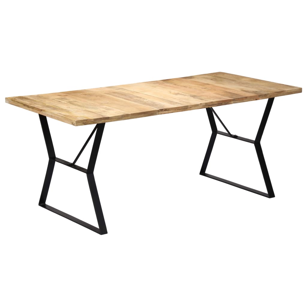 virtuves galds, 180x90x76 cm, mango masīvkoks | Stepinfit.lv
