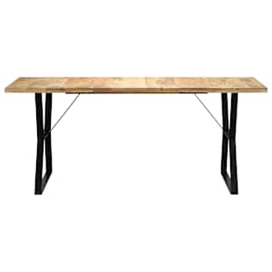 vidaXL Τραπεζαρία 180 x 90 x 76 εκ. από Μασίφ Ξύλο Μάνγκο