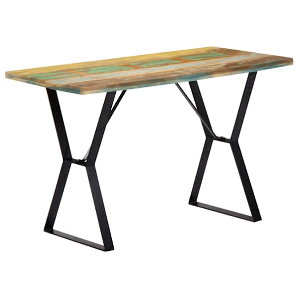 vidaXL s&ouml;&ouml;gilaud, 120 x 60 x 76 cm, toekas taastatud puit