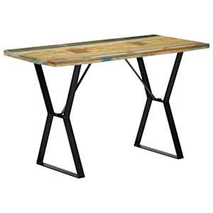 Jídelní stůl 120 x 60 x 76 cm masivní recyklované dřevo - obrázek 13