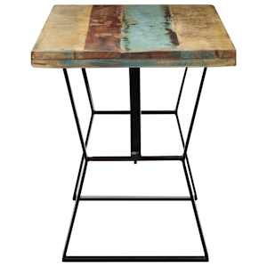 Jídelní stůl 120 x 60 x 76 cm masivní recyklované dřevo - obrázek 4