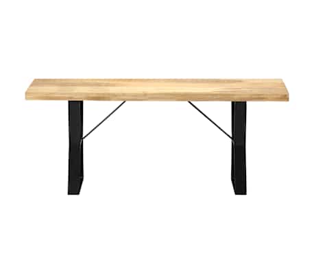 vidaXL Bancă, 110 cm, lemn masiv de mango