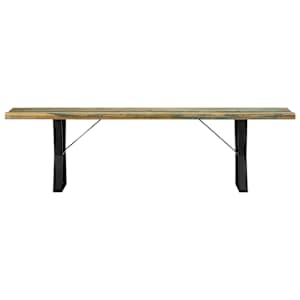 vidaXL Sitzbank 160 cm Altholz Massiv