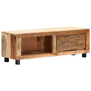 TV stolek 100 x 30 x 33 cm masivní recyklované dřevo - obrázek 11