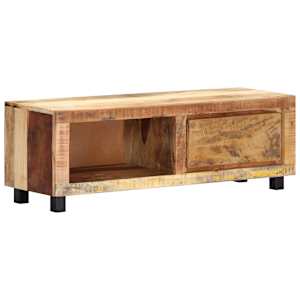 TV stolek 100 x 30 x 33 cm masivní recyklované dřevo - obrázek 13