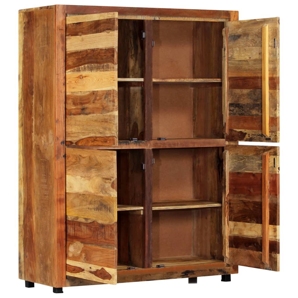 

vidaXL Hoge Kast 110x44x147 cm massief gerecycled hout