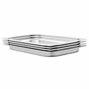 Gastronádoby 4 ks GN 1/1 40 mm nerezová ocel