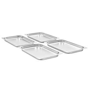 Gastronádoby 4 ks GN 1/1 40 mm nerezová ocel - obrázek 2