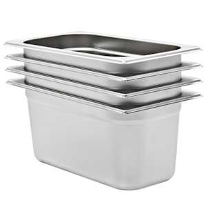 Gastronádoby 4 ks GN 1/3 150 mm nerezová ocel