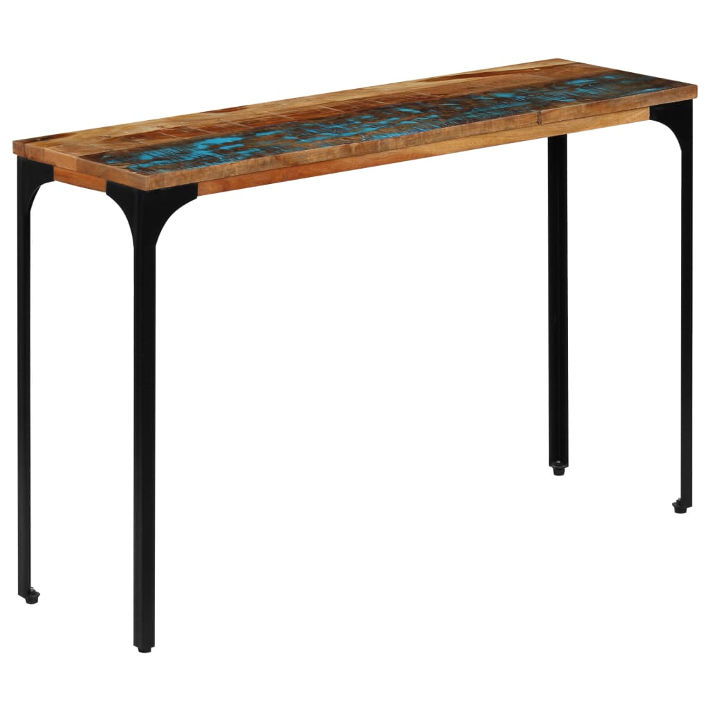 Konzolový stolek 120 x 35 x 76 cm masivní recyklované dřevo